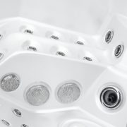 Mandarin New - outdoor whirlpool - colour - Silver Pearl