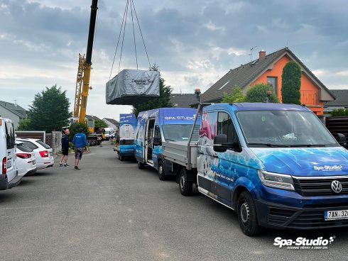 Vířivky a bazény SWIM SPA instalujeme každý den po celé České i Slovenské republice.